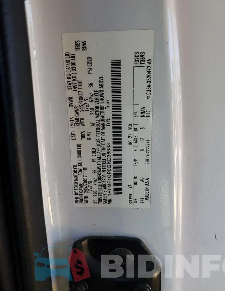 1FTMF1CP0GKD36633 Photo# 12