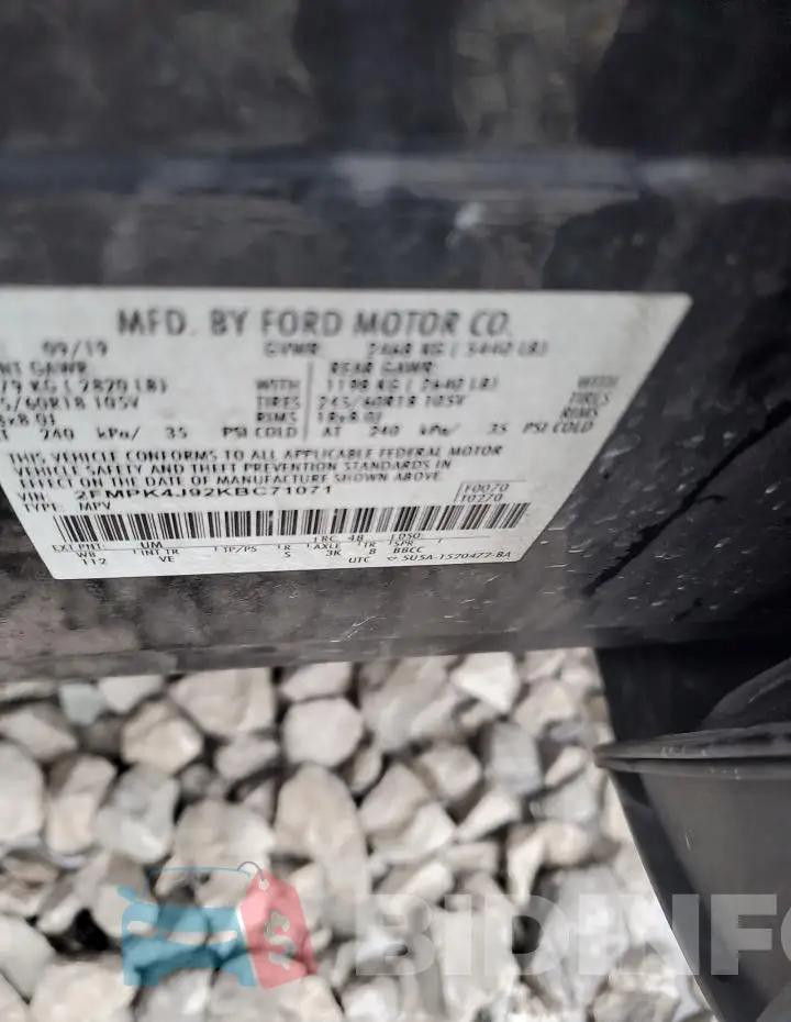 2FMPK4J92KBC71071 Photo# 13