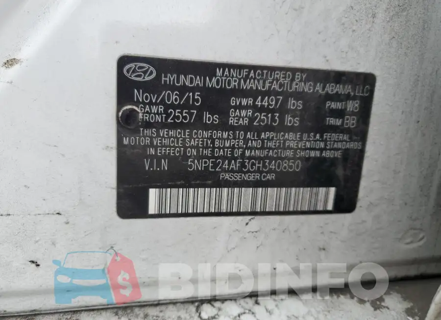 5NPE24AF3GH340850 Photo# 12