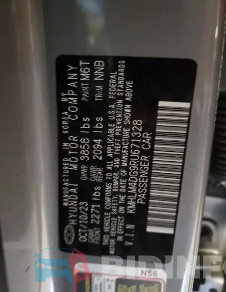 KMHLM4DG9RU671328 Photo# 12