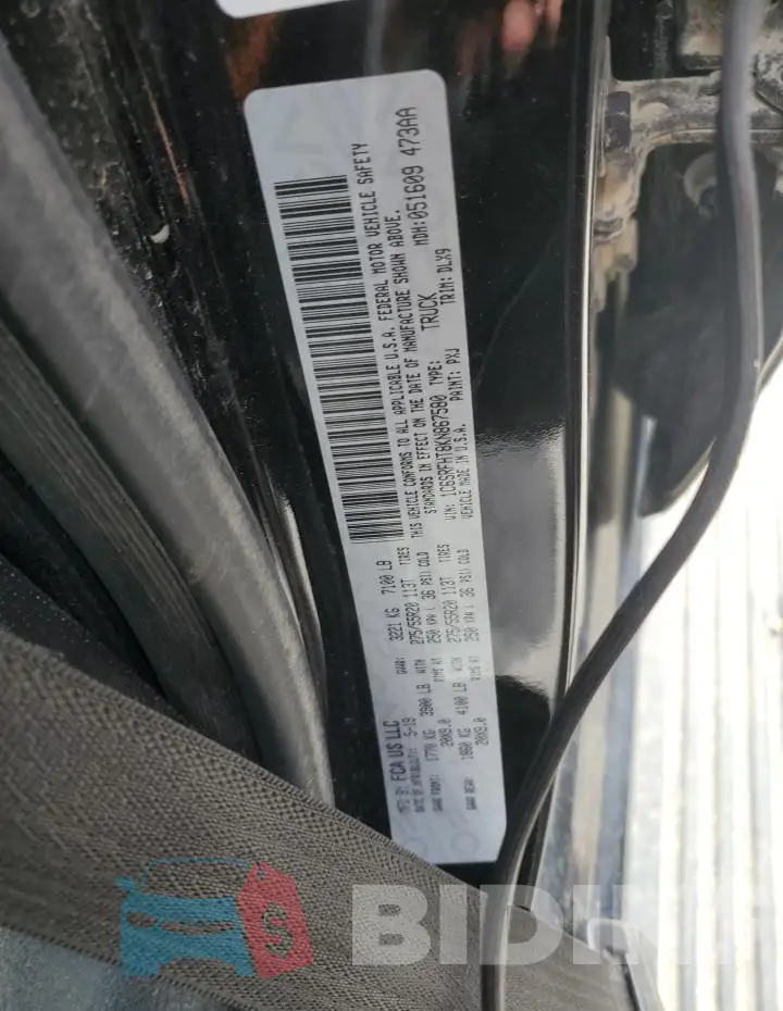 1C6SRFHT8KN867580 Photo# 12