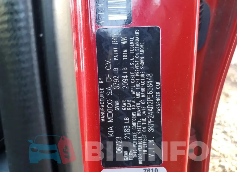 3KPF24AD2PE658448 Photo# 12