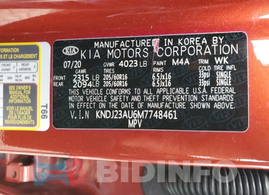 KNDJ23AU6M7748461 Photo# 13
