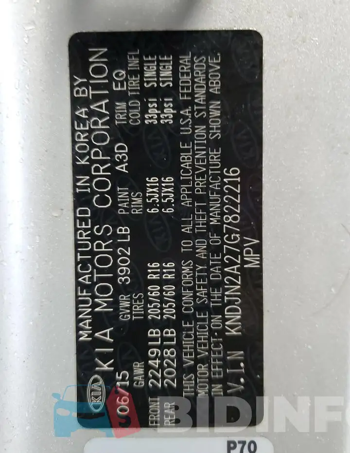 KNDJN2A27G7822216 Photo# 12