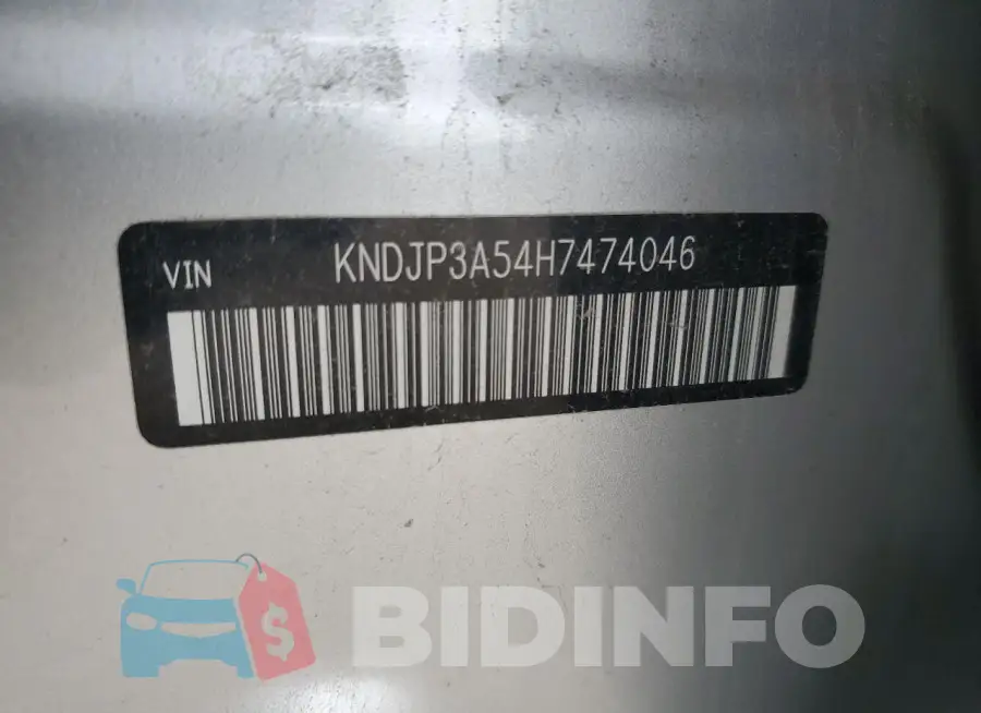KNDJP3A54H7474046 Photo# 12