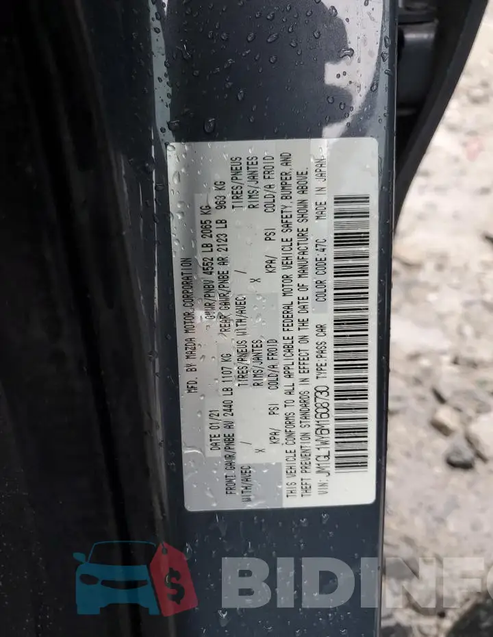JM1GL1WY6M1608730 Photo# 12