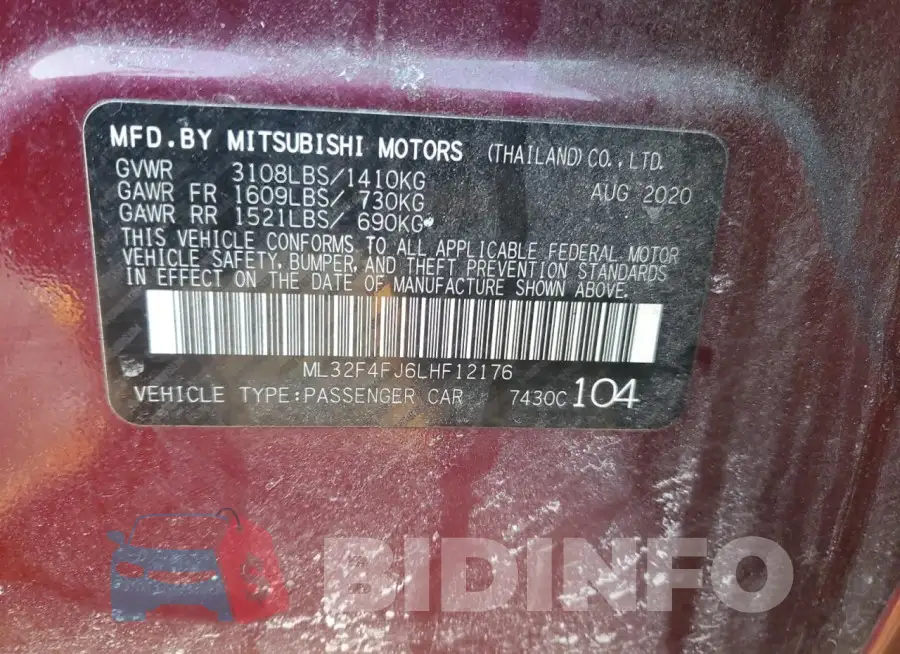 ML32F4FJ6LHF12176 Photo# 12