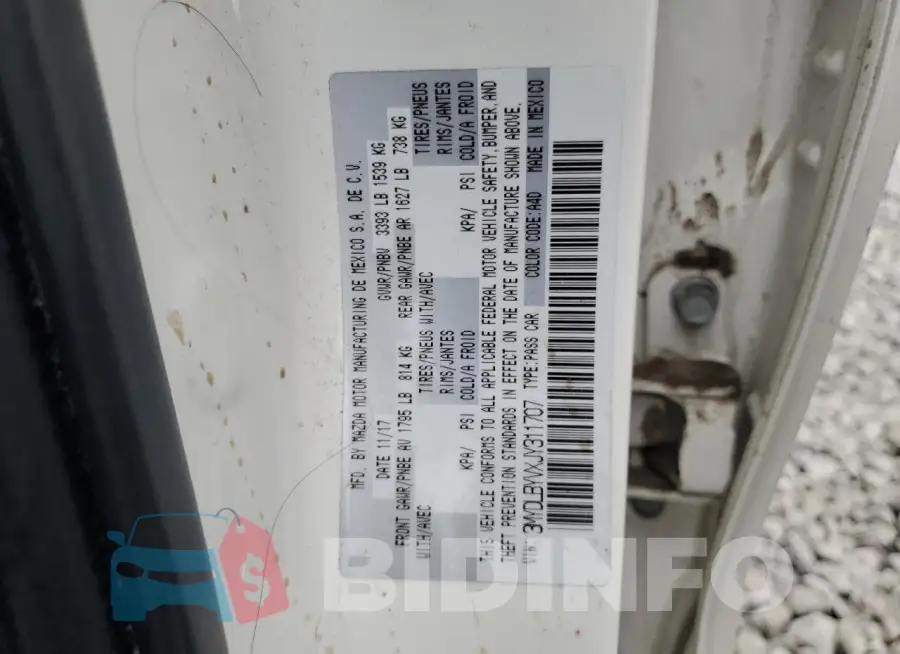 3MYDLBYVXJY311707 Photo# 12