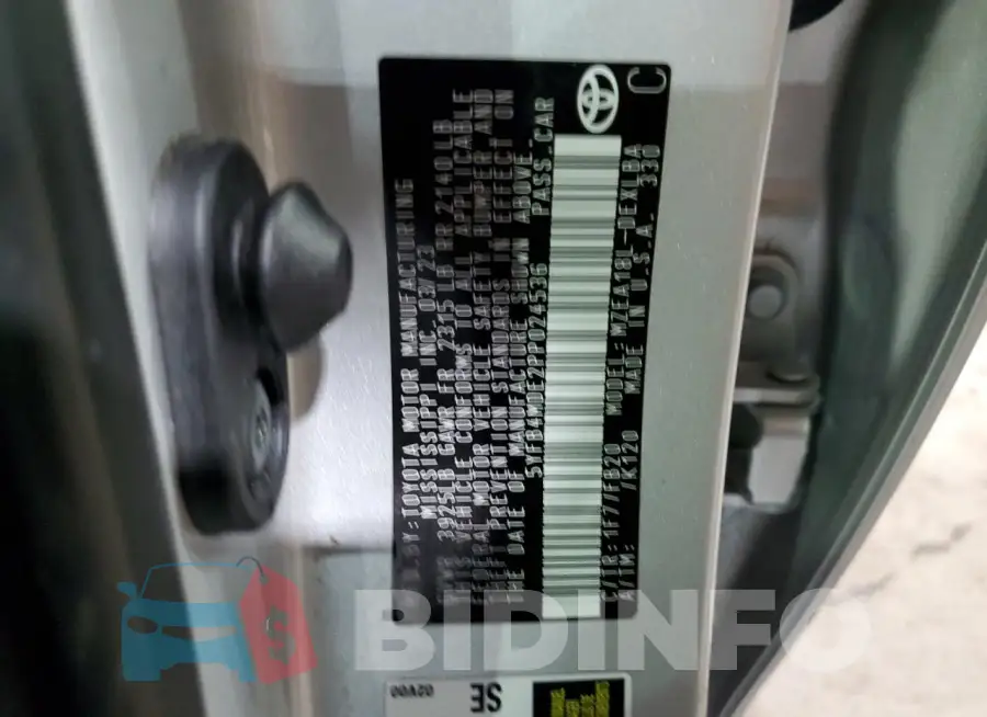 5YFB4MDE2PP024536 Photo# 12