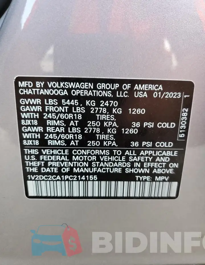 1V2DC2CA1PC214155 Photo# 13