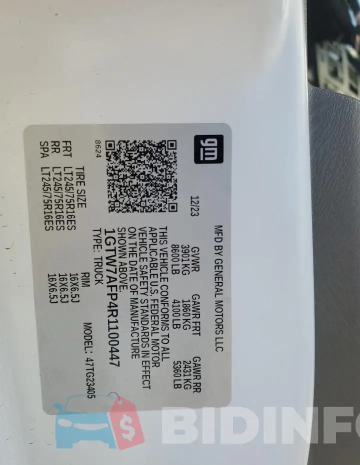 1GTW7AFP4R1100447 Photo# 14