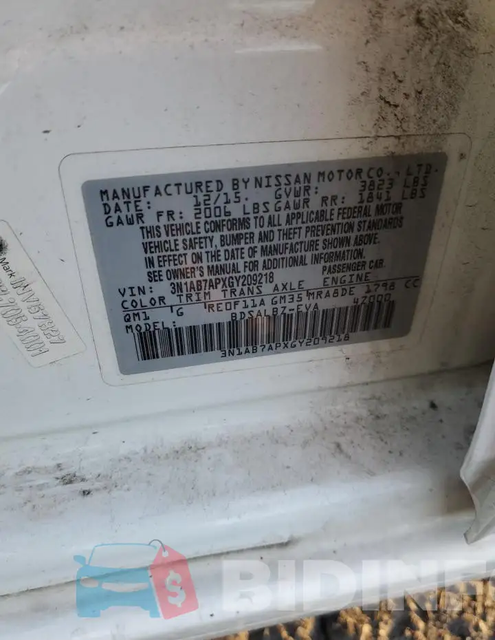 3N1AB7APXGY209218 Photo# 12