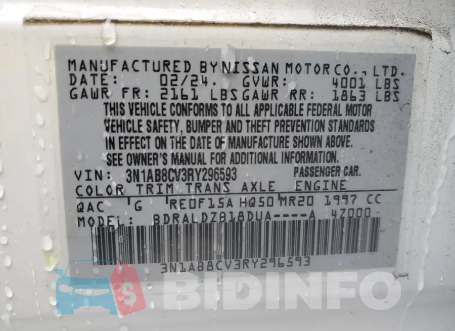 3N1AB8CV3RY296593 Photo# 12