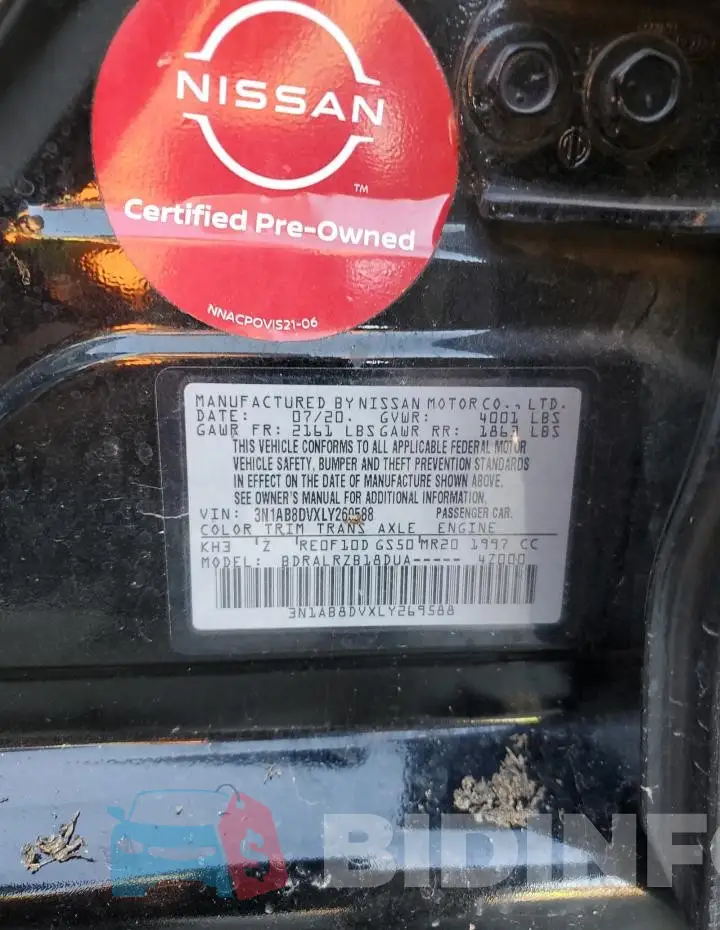 3N1AB8DVXLY269588 Photo# 12
