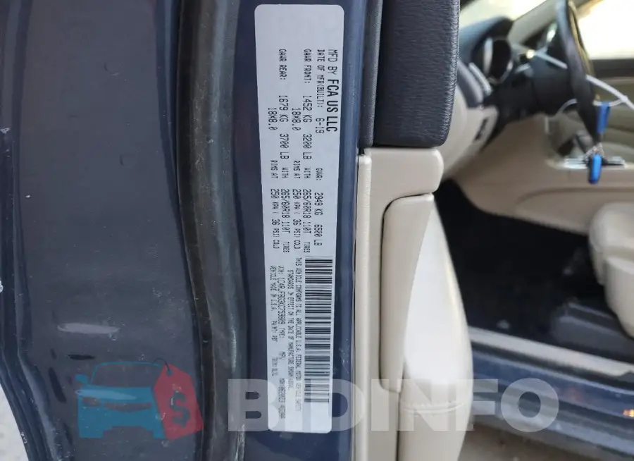 1C4RJFBG3KC759809 Photo# 13