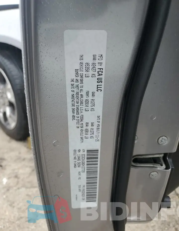 2C3CDXJG8GH127725 Photo# 13