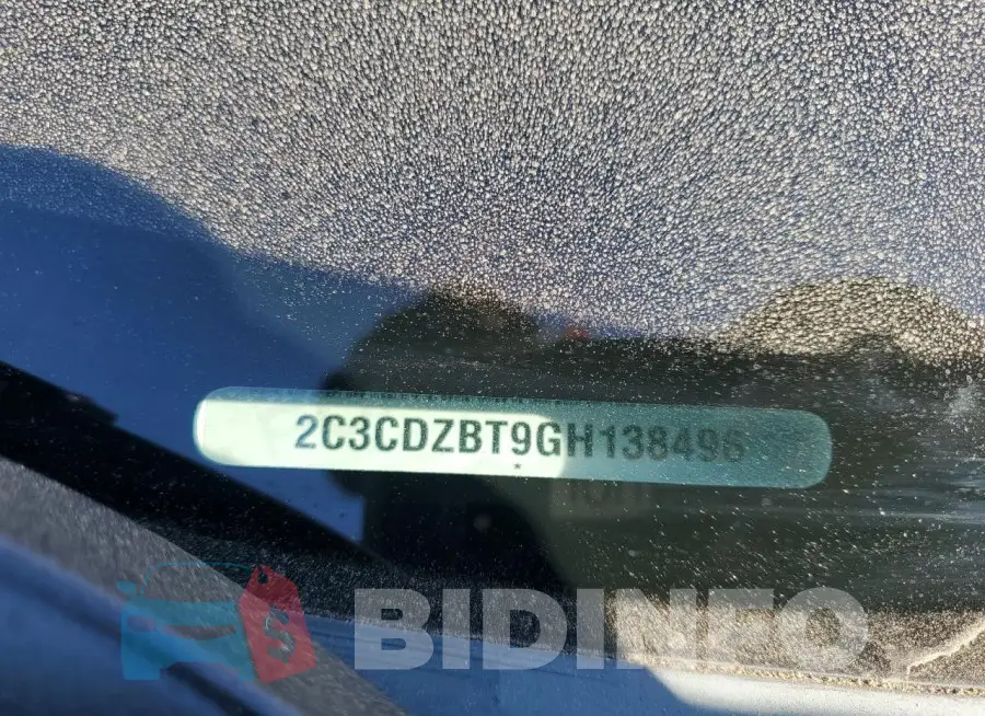 2C3CDZBT9GH138496 Photo# 13