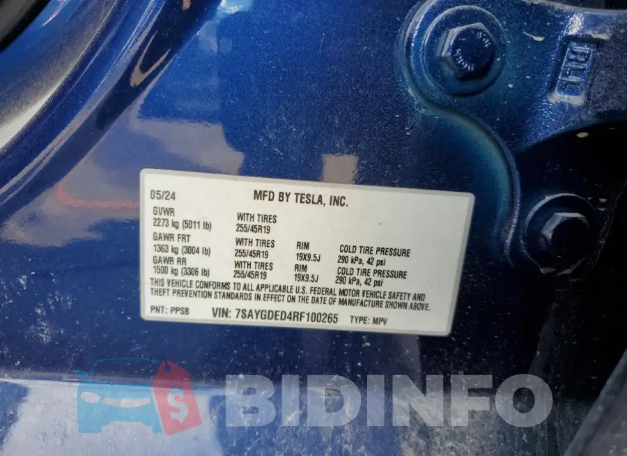 7SAYGDED4RF100265 Photo# 13