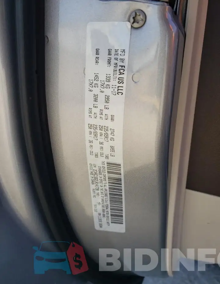 2C4RC1BG2JR141738 Photo# 12
