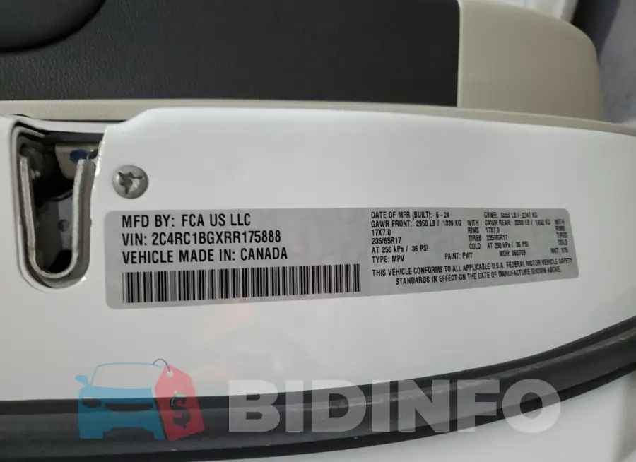2C4RC1BGXRR175888 Photo# 14