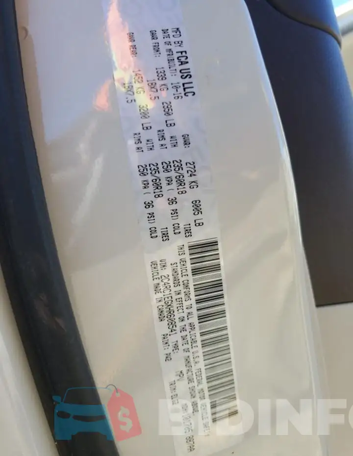 2C4RC1EGXHR608541 Photo# 13