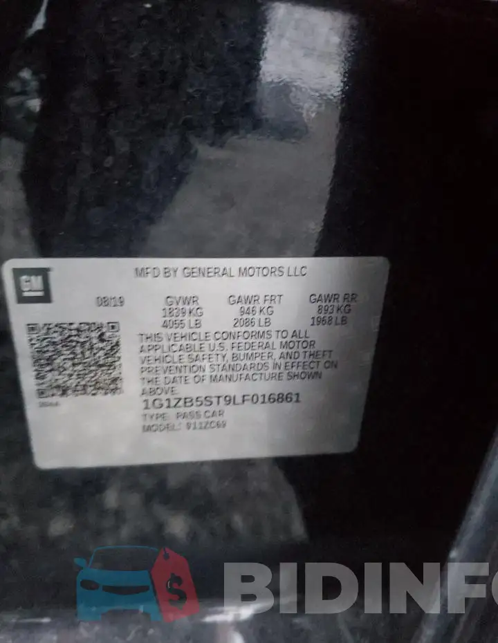 1G1ZB5ST9LF016861 Photo# 12