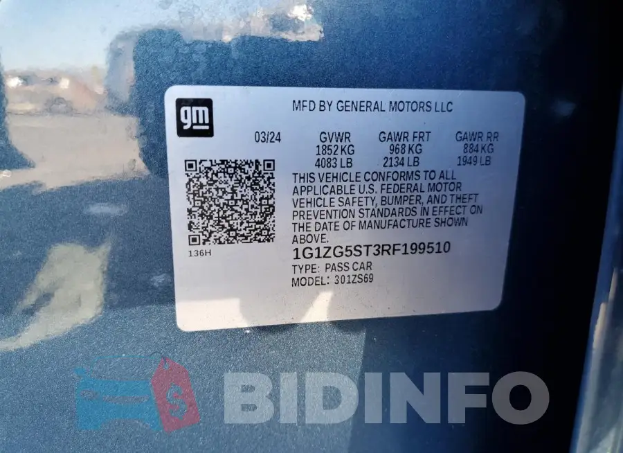 1G1ZG5ST3RF199510 Photo# 12