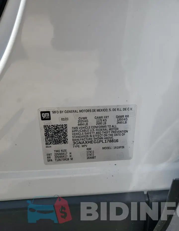 3GNAXHEG1PL178816 Photo# 13