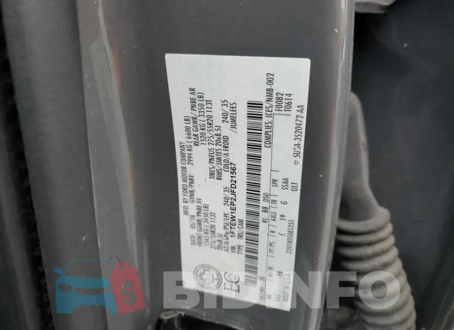 1FTEW1EP2JFD21567 Photo# 12