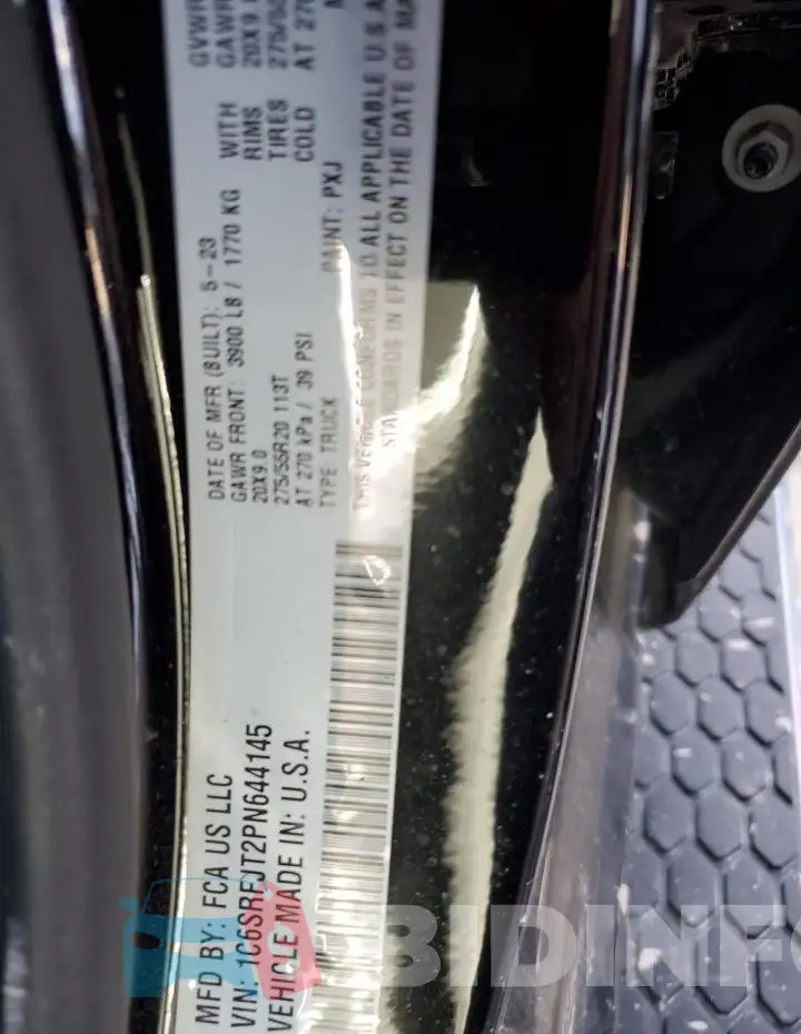 1C6SRFJT2PN644145 Photo# 12