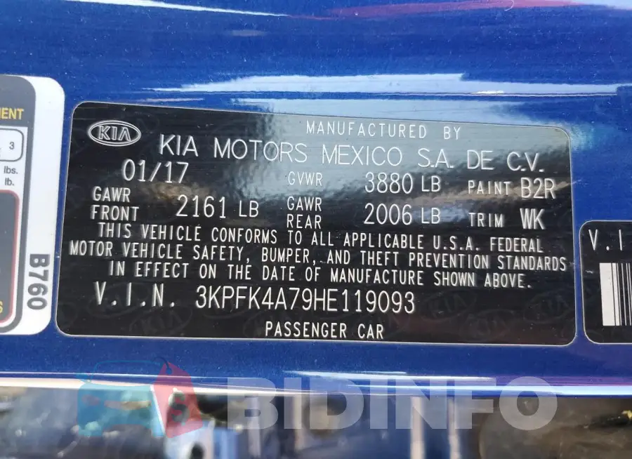 3KPFK4A79HE119093 Photo# 12