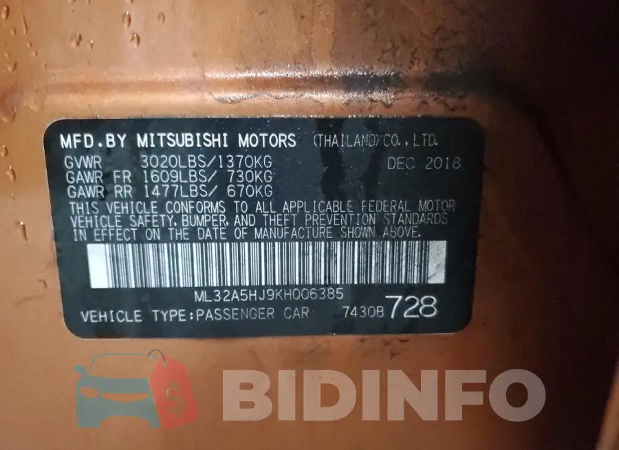 ML32A5HJ9KH006385 Photo# 12