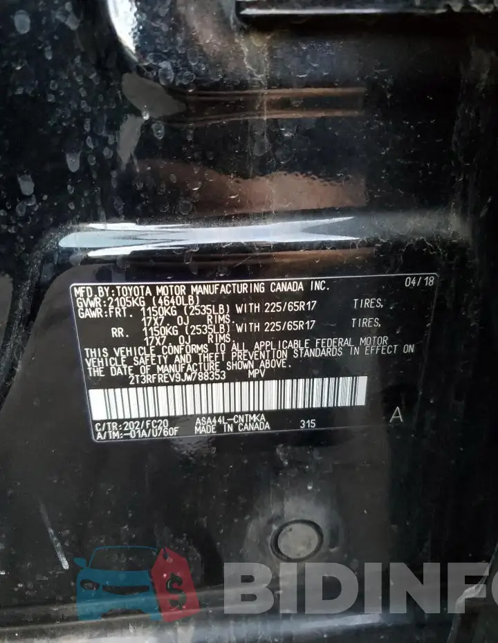 2T3RFREV9JW788353 Photo# 12