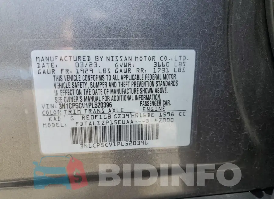 3N1CP5CV1PL520396 Photo# 13