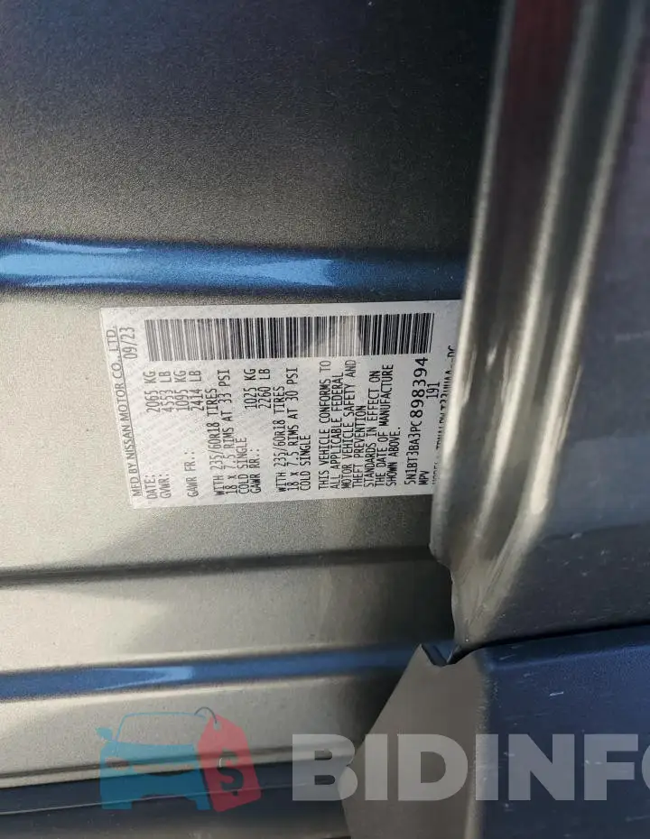 5N1BT3BA3PC898394 Photo# 13