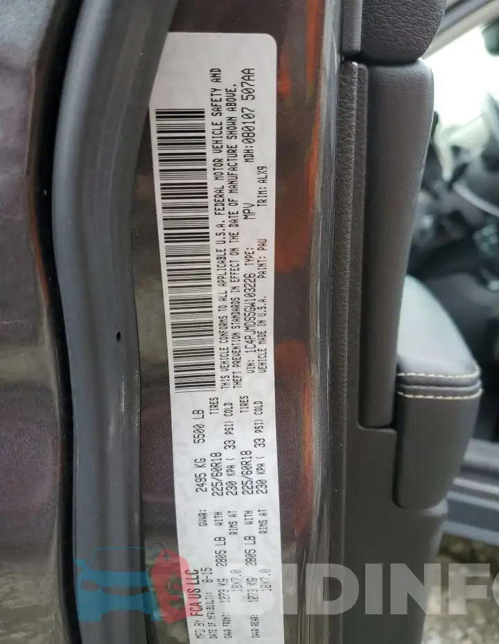 1C4PJMDS5GW103226 Photo# 13