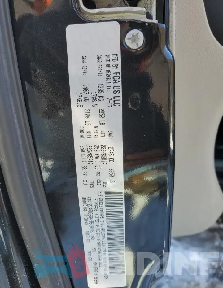 2C4RDGBG4HR818976 Photo# 13