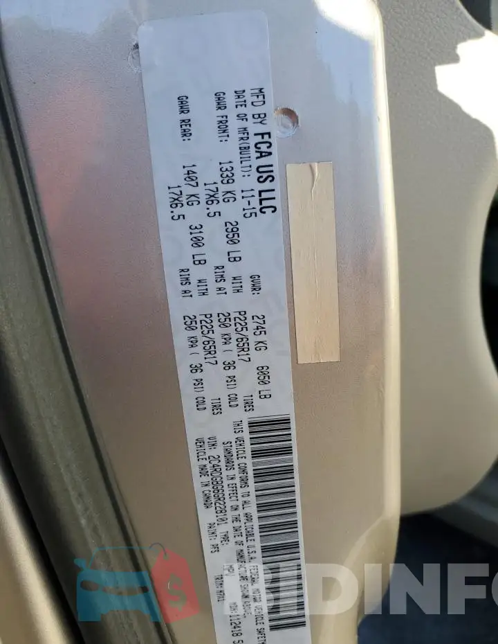 2C4RDGBG6GR228101 Photo# 13