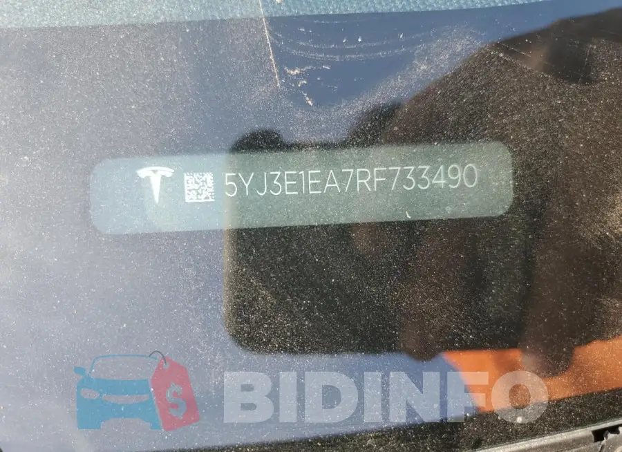 5YJ3E1EA7RF733490 Photo# 12