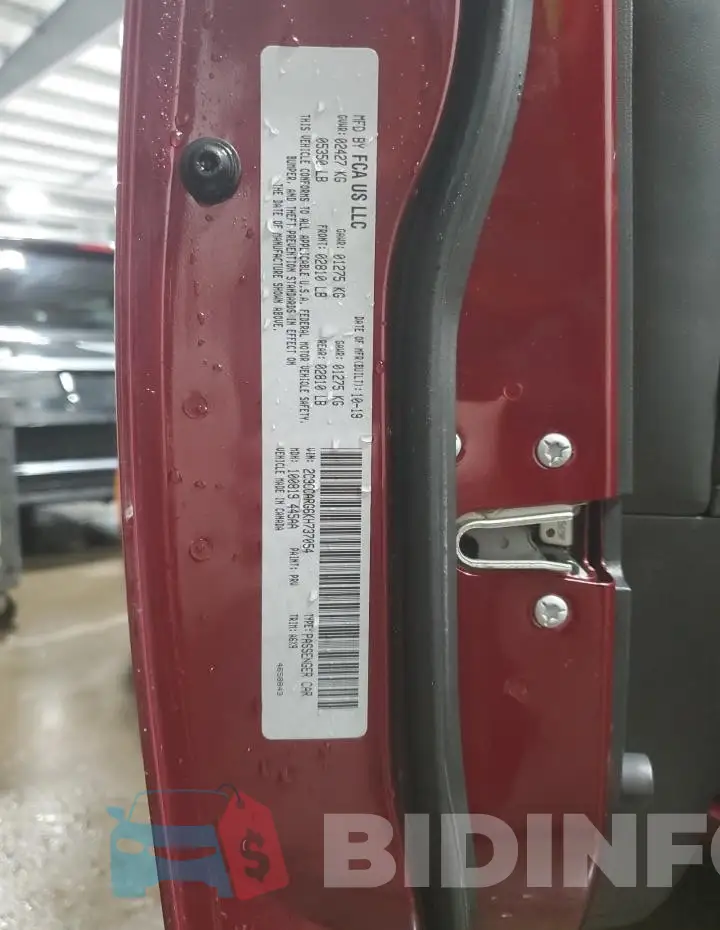 2C3CCARG6KH737054 Photo# 12
