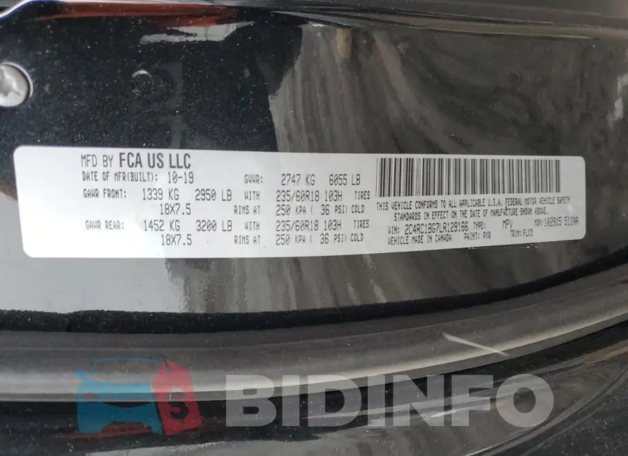 2C4RC1BG7LR129166 Photo# 13