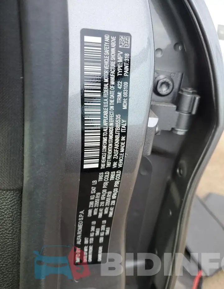 ZASFAKNN8J7B85535 Photo# 12