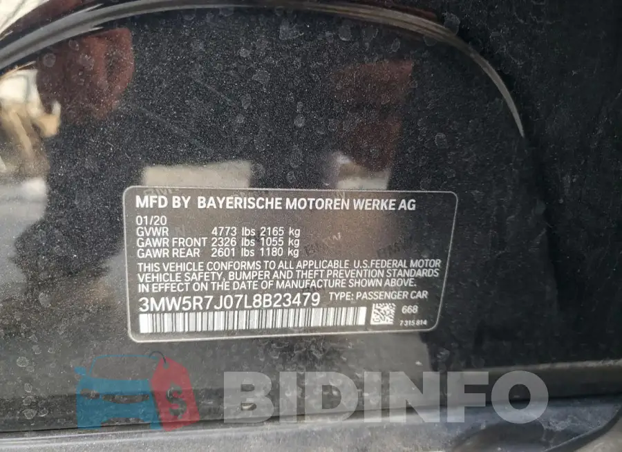 3MW5R7J07L8B23479 Photo# 12