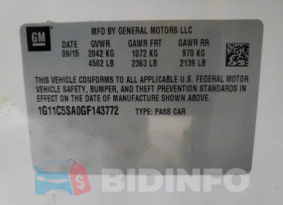 1G11C5SA0GF143772 Photo# 12