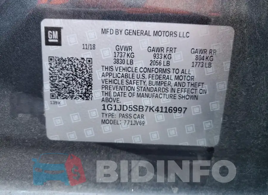 1G1JD5SB7K4116997 Photo# 12
