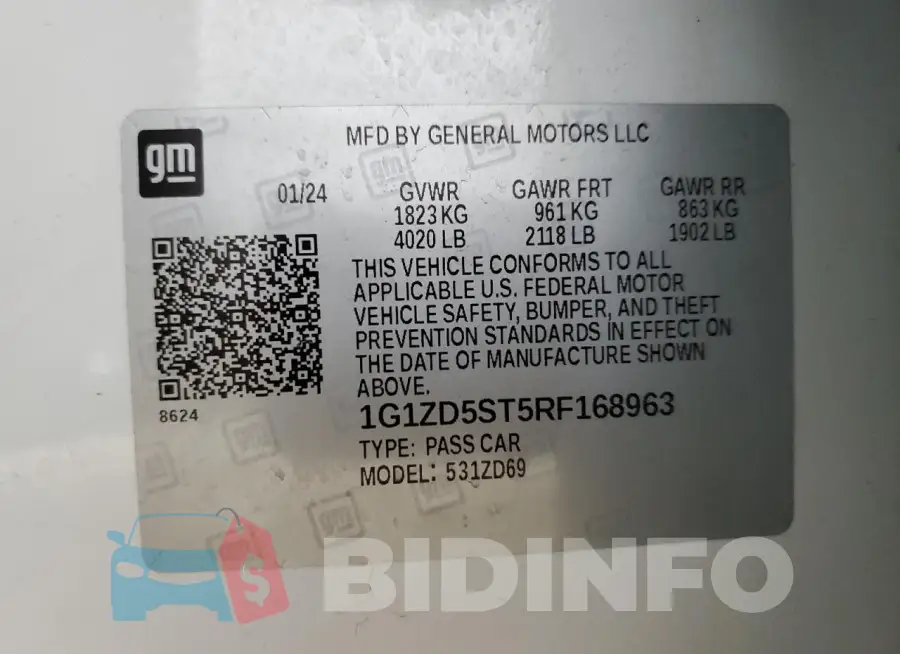 1G1ZD5ST5RF168963 Photo# 12