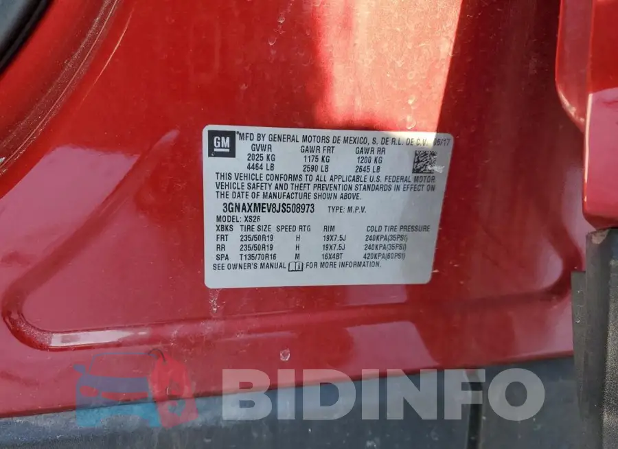 3GNAXMEV8JS508973 Photo# 12