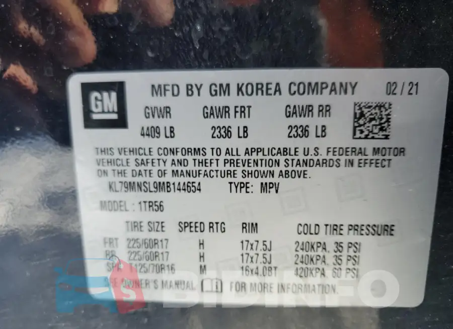 KL79MNSL9MB144654 Photo# 13