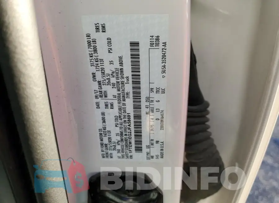 1FTEW1EG2JFA58691 Photo# 12