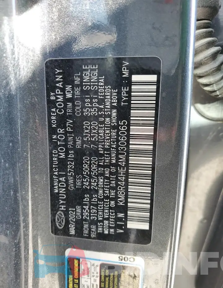 KM8R44HE4MU306065 Photo# 14